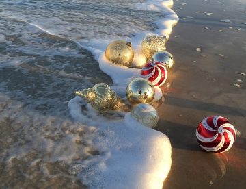 Ornaments on the Beach